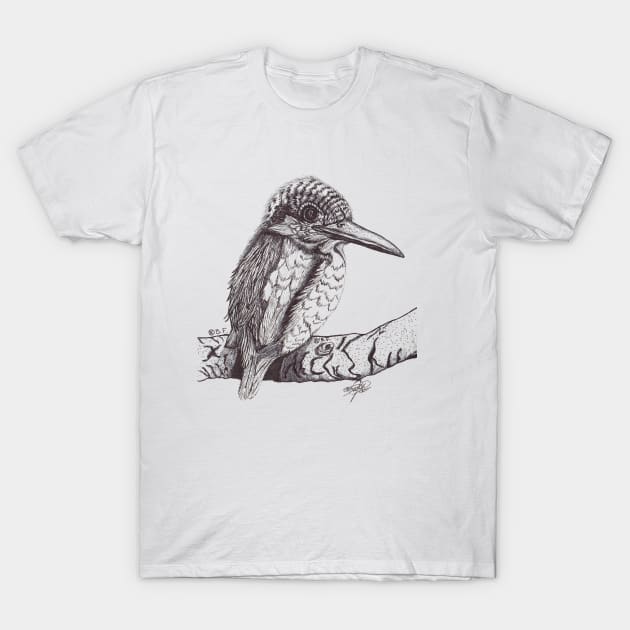 Kingfisher T-Shirt by BeritValk